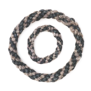 Rope Ring Dog Toy, Natural/Grey